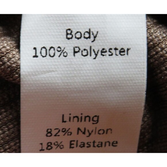 Halara Cocoa Brown Corduroy Back Zip Mini Skirt Skort Size Small NWT - Picture 3 of 9